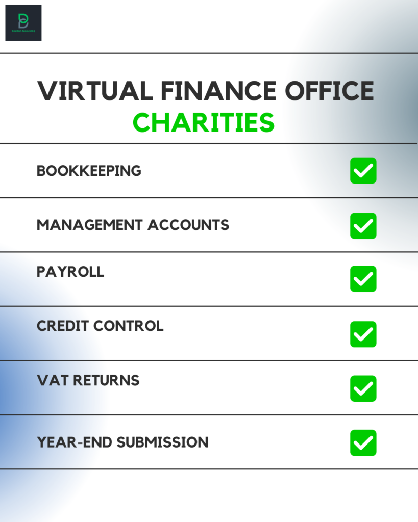 Bowdon Accounting Services Virtual Finance Office for Charities - Bowdon